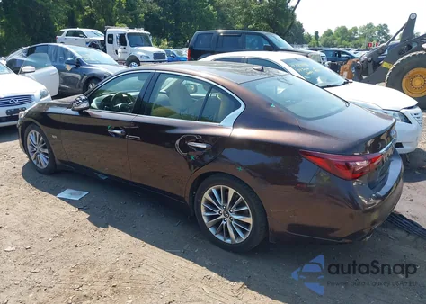 2018 Infiniti Q50 3.0T Luxe from USA, damaged, VIN JN1EV7AR9JM610733